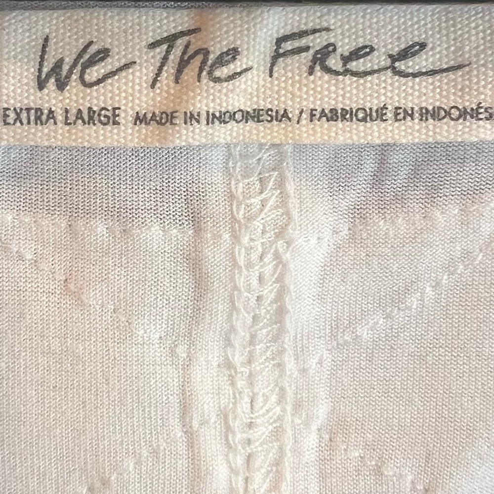 Free People Ivory Long Sleeve Tee - Picture 9 of 14